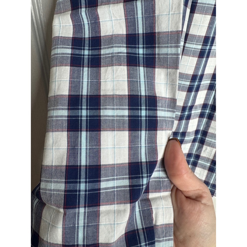 UNTUCKIT NWt Womans Sorbo Womans Plaid Buttondown Size 18‎ R - Picture 3 of 6